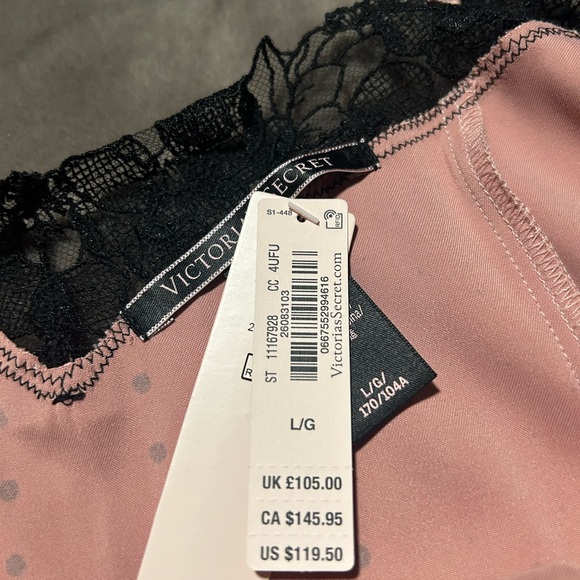 💖Victoria's Secret Pink and Black Lace Intimate💖 - Picture 3 of 3